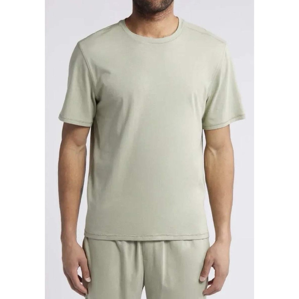 NWT Michael Kors 2-Pack Dusty Sage Crew Neck T-Shirt Men's L Green Cotton